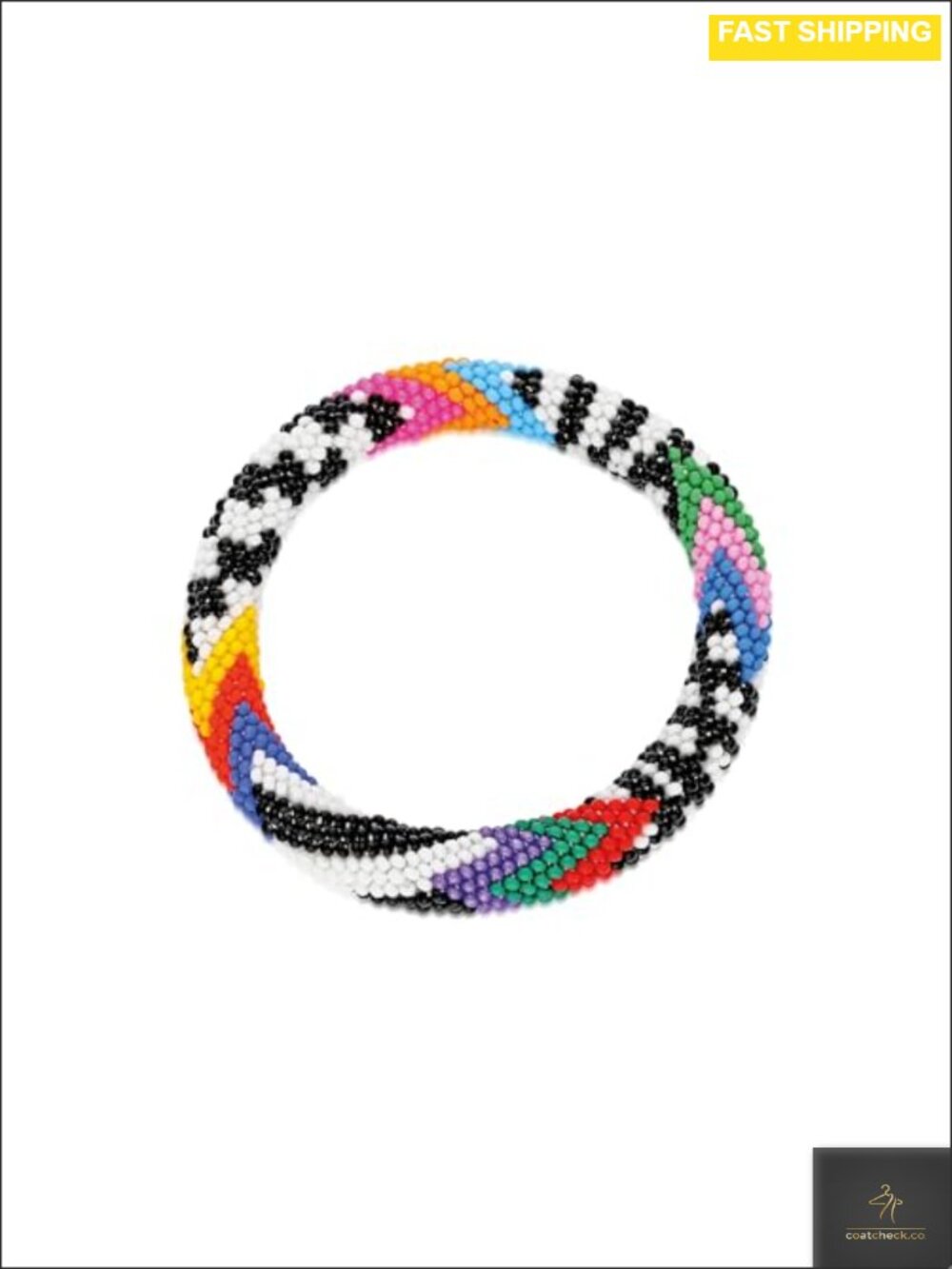 Handmade Evil Eye Beaded Stackable Bangle Bracelet Bohemian Beach Jewelry